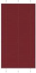 vidaXL Plissee Bordeauxrot 110x200 cm Stoffbreite 109,4 cm Polyester 4015264