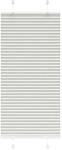 vidaXL Plissee Hellgrau 60x100 cm Stoffbreite 59,4 cm Polyester 4015322