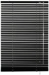 Gardinia Jalousie Aluminium 50 cm x 175 cm Schwarz