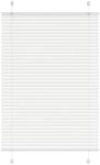 vidaXL Plissee Wei&szlig; 100x100 cm Stoffbreite 99,4 cm Polyester 4015483