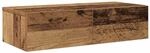 vidaXL Wandregal mit Schubladen Altholz-Optik 60x26,5x15 cm 859975