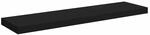 vidaXL Schweberegal Schwarz 90x23,5x3,8 cm MDF 323838