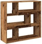vidaXL Raumteiler Altholz-Optik 100x33x94,5 cm Holzwerkstoff 3309481
