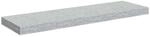 vidaXL Schweberegal Betongrau 80x23,5x3,8 cm MDF 326600