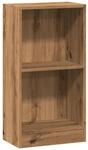 vidaXL B&uuml;cherregal Artisan-Eiche 40x24x76 cm Holzwerkstoff 857773