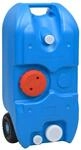 vidaXL Camping-Wassertank mit Rollen 40 L Blau 30133