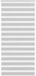 vidaXL Doppelrollo Hellgrau 95x200 cm Stoffbreite 90,9 cm Polyester 4014468