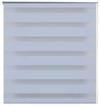 vidaXL Doppelrollo 120 x 175 cm Wei&szlig;