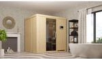 Karibu Sauna Finja mit Ofen externe Stg.Easy Natur