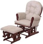 MCW Relaxsessel C76 Creme Gestell Dunkel