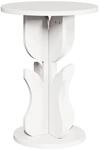vidaXL Beistelltisch Wei&szlig; 39,5 x 39,5 x 53,5 cm Massivholz Kiefer 873557