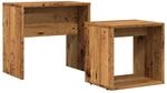 vidaXL Satztische 2 Stk Altholz-Optik Holzwerkstoff 856050