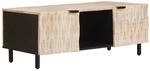 vidaXL Couchtisch Wei&szlig; 100 x 54 x 40 cm Massivholz Mango 4017876