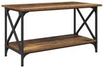 vidaXL Couchtisch Altholz 80 x 45 x 45,5 cm Holzwerkstoff 875731