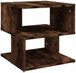vidaXL Beistelltisch R&auml;uchereiche 40x40x40 cm Holzwerkstoff 815810