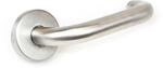 Emuca Lot von 10 M&ouml;belgriffe Orlando L178 mm 128 mm Achsenabstand Stahl Nickel