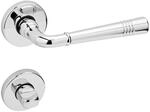 SOTECH T&uuml;rdr&uuml;cker FREJA Chrom Poliert Rosettengarnitur Bad WC mit