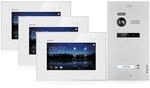 Balter EVO Video-T&uuml;rsprechanlage f&uuml;r Einfamilienhaus mit 3x 7 Zoll Monitor