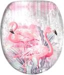 Sanilo WC Sitz mit Absenkautomatik Flamingo 2, Hochwertiger und Stabiler