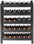 PROREGAL Weinregal Toskana HxBxT 75 x 60 x 30 cm 30 Flaschen Auf 5 Ebenen...