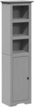 vidaXL Badschrank BODO Grau 44x30x160 cm 4016862
