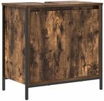 vidaXL Waschbeckenunterschrank R&auml;uchereiche 60x34,5x60 cm 861894