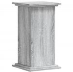 vidaXL Pflanzenst&auml;nder Grau Sonoma 33x33x60 cm Holzwerkstoff 852965