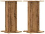 vidaXL Pflanzenst&auml;nder 2 Stk Artisan-Eiche 30x30x60 cm Holzwerkstoff 3307863