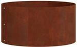 vidaXL Pflanzenring 5 Stk Braun 40 x 40 x 20 cm Wetterfeststahl 873619