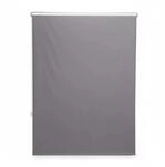 Relaxdays Duschrollo PVC Grau Wasserabweisend Schnelltrocknend 120 cm x 240 cm 0,85