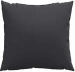 vidaXL Sofakissen 4 Stk Schwarz 60x60 cm Stoff 360410