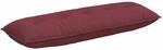 vidaXL R&uuml;ckenkissen Weinrot 140 x 19 x 50 cm Stoff 42014833