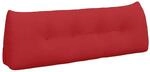 vidaXL R&uuml;ckenkissen Rot 140 x 24 x 50 cm Stoff 42014511
