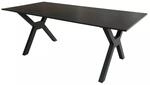 GarWoh Tisch Granada 200x90cm Dark Grey Aluminium