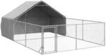 vidaXL Outdoor-Hundezwinger mit Auslauf 6x3x1,9 m Verzinkter Stahl 3329242