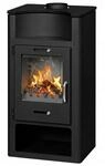 Victoria Kaminofen Elegance Schwarz mit 9,57 kW