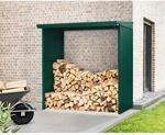 H&ouml;rmann Kaminholzregal Trend-V Typ 2 aus Metall RAL6005 Moosgr&uuml;n