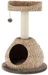 Costway Katzenbaum mit H&ouml;hle Katzenm&ouml;bel Katzenhaus 48x70.5cm