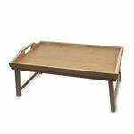 Relaxdays Betttablett Bambus Braun Klappbar 50 cm x 30 cm x 20 cm 0,97 kg