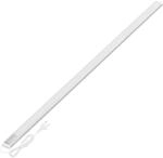 Oktaplex LED Unterbauleuchte K&uuml;che Flach Aluminium 120cm K&uuml;chenlicht...
