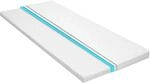 vidaXL Matratzenauflage 100 x 200 cm Kaltschaum Ei-Profil 6 cm 282770