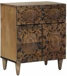 vidaXL Bettkasten Braun 50 x 33 x 60 cm Massivholz Mango 4018343