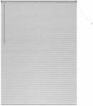 vidaXL Balkenjalousien mit Vorh&auml;ngen Silber 220 x 160 cm Aluminium 42005959