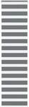 vidaXL Doppelrollo Dunkelgrau 60x230 cm Stoffbreite 55,9 cm Polyester 4014175