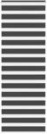 vidaXL Doppelrollo Schwarz 70x200 cm Stoffbreite 65,9 cm Polyester 4014255