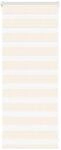 vidaXL Doppelrollo Marmorbeige 65x100 cm Stoffbreite 60,9 cm Polyester 4014618