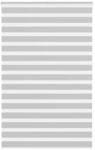 vidaXL Doppelrollo Hellgrau 140x200 cm Stoffbreite 135,9 cm Polyester 4014477