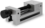 EBERTH Pr&auml;zisionsschraubstock mit Spindel Backenbreite 100mm Spannweite 125mm