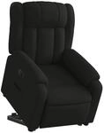 vidaXL Relaxsessel mit Aufstehhilfe Elektrisch Schwarz Stoff 3205342