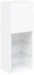 vidaXL TV-Schrank mit LED-Leuchten Wei&szlig; 40,5x30x102 cm 837057